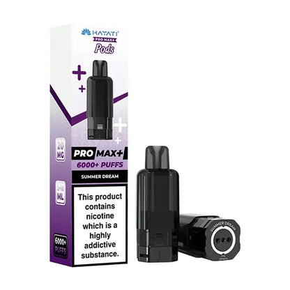 Hayati Pro Max Plus 6K Prefilled Pods - Summer Dream