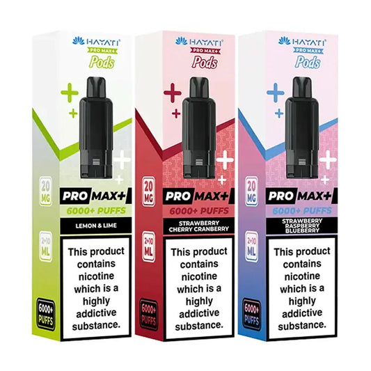 Hayati Pro Max Plus 6000 Prefilled Pod Kit Banana Ice Hayati Pro Max Plus 6000 Prefilled Pod Kit Banana Ice