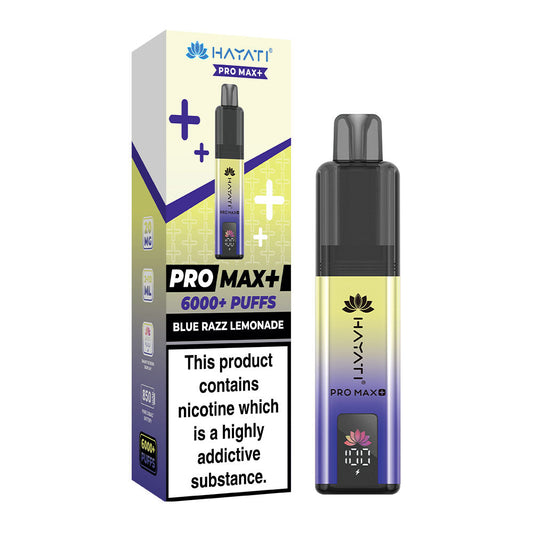 Hayati Pro Max Plus 6000 Puffs - Blue Razz Lemonade