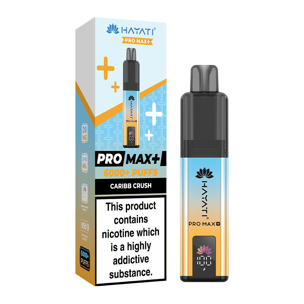 Hayati Pro Max Plus 6000 Puffs - Caribb Crush