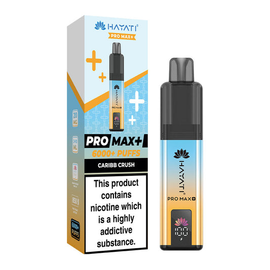 Hayati Pro Max Plus 6000 Puffs - Caribb Crush