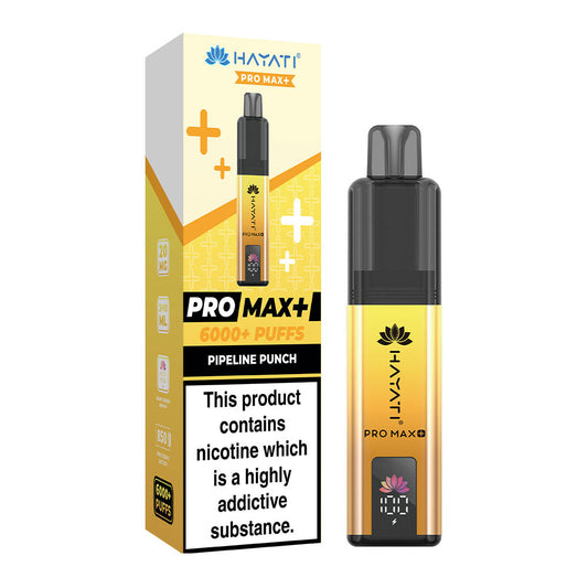 Hayati Pro Max Plus 6000 Puffs - Pipeline Punch