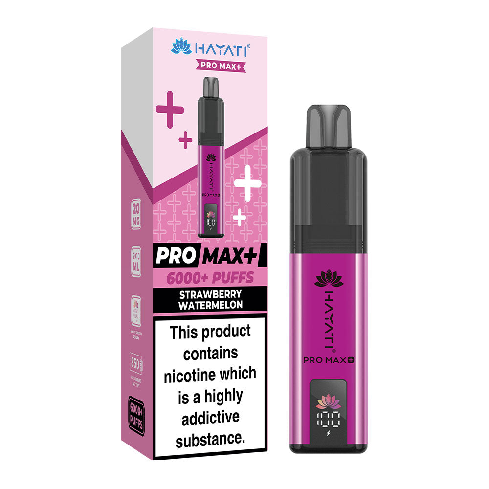 Hayati Pro Max Plus 6000 Puffs - Strawberry Watermelon