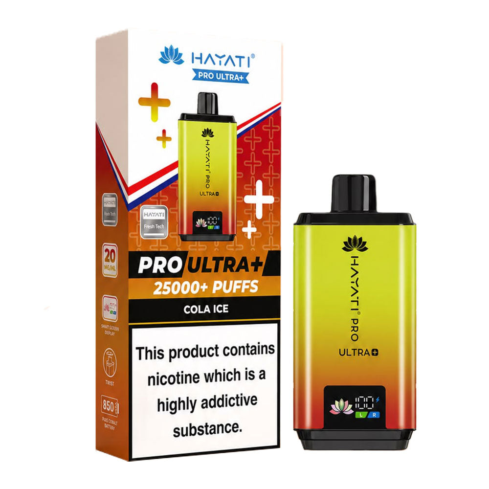 Hayati Pro Ultra Plus 25000 Cola Ice prefilled pod kit