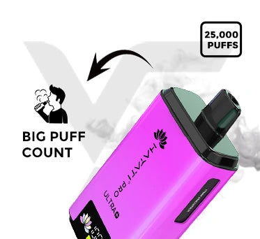 Up to 25,000 Puff Rating
