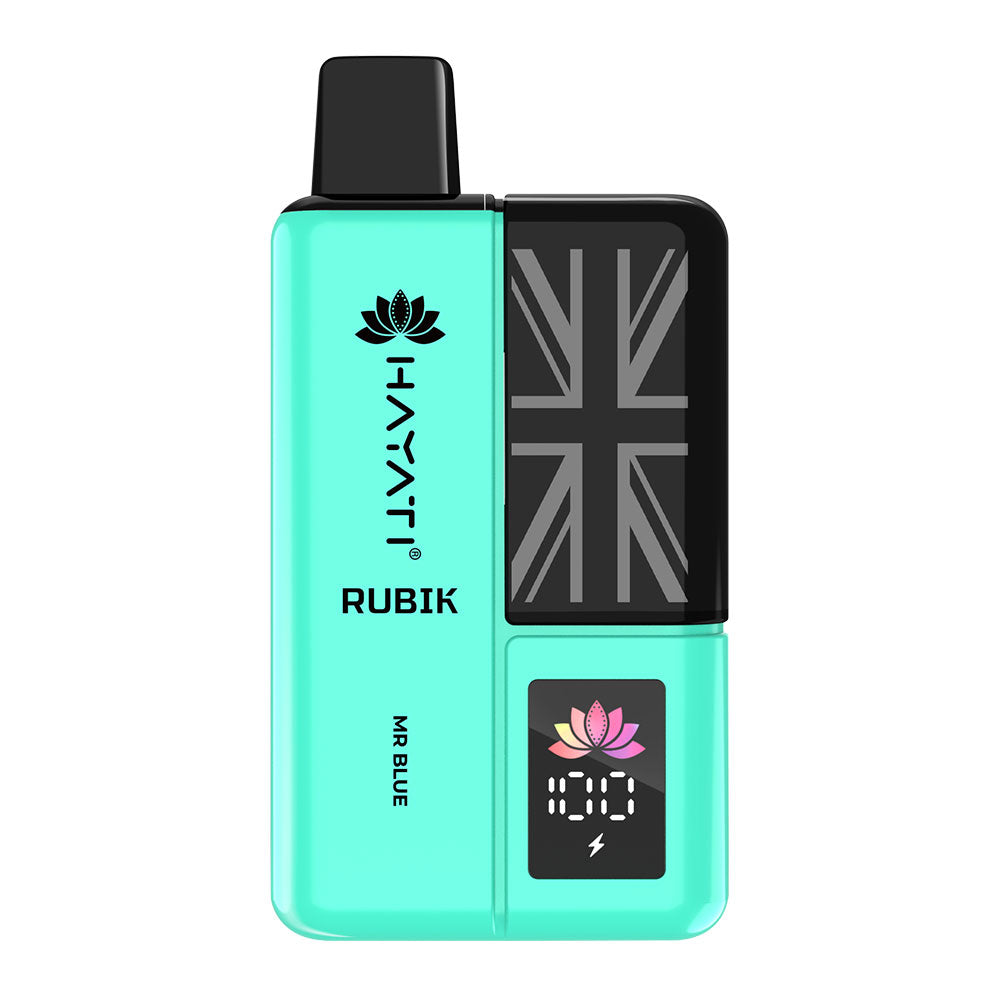 hayati rubik 7000 puffs box of 5 Hayati Rubik 7000 Puff 7k Prefilled Pod Kit main image 1