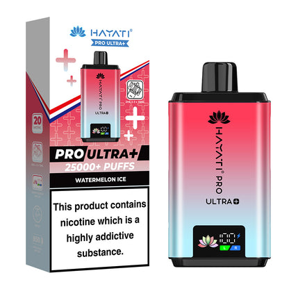 Hayati Pro Ultra Plus 25000 Watermelon Ice prefilled pod kit