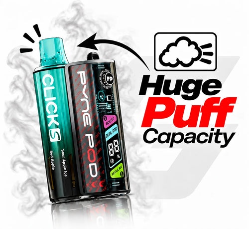 Huge Puff Capacity