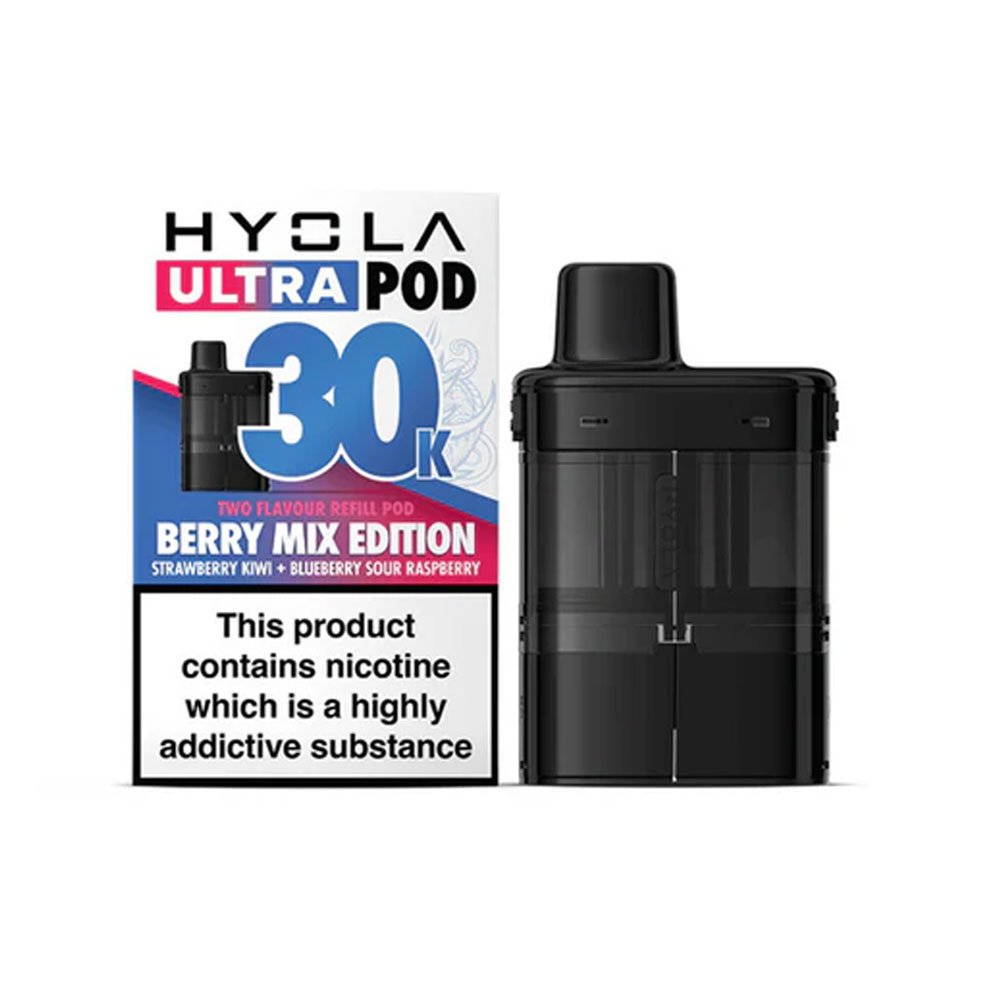 Hyola Ultra 30K Prefilled Pods - Berry Mix Edition