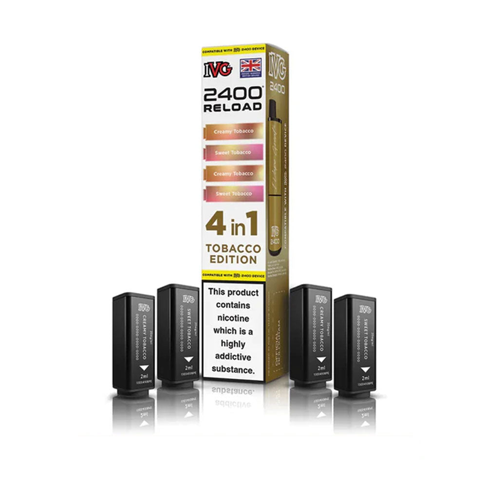 IVG 2400 Reload 4 in 1 Prefilled Pods