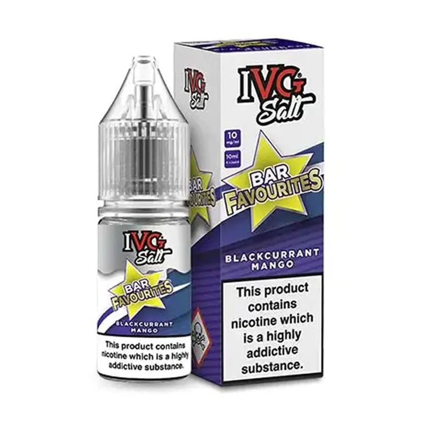 IVG Bar Favourites Blackcurrant Mango 10ml Nic Salt E-Liquid