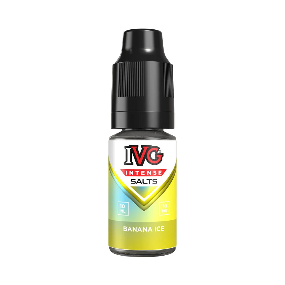 IVG Intense 10ml Nic Salt E Liquid - Banana Ice