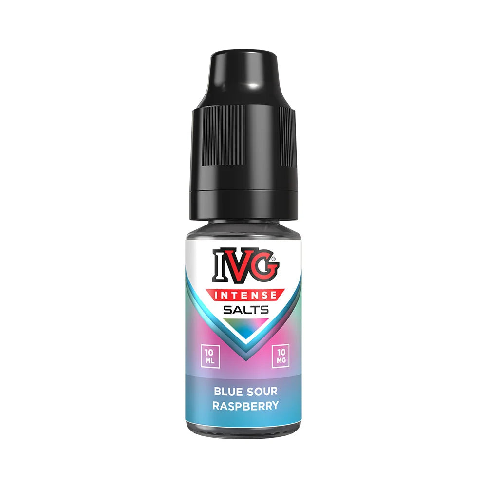 Blue Sour Raspberry IVG Intense 10ml Nic Salt E Liquid