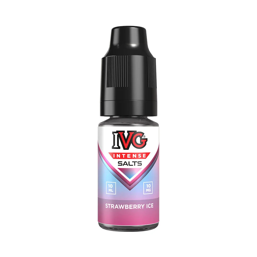 Strawberry Ice IVG Intense 10ml Nic Salt E Liquid