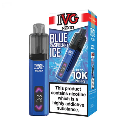 IVG Nexio 10K Prefilled Pod Kit - Blue Raspberry Ice