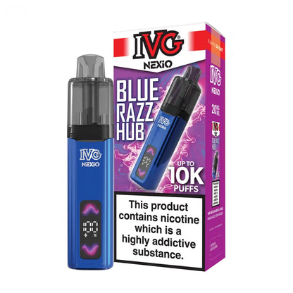 IVG Nexio 10K Prefilled Pod Kit - Blue Razz Hub