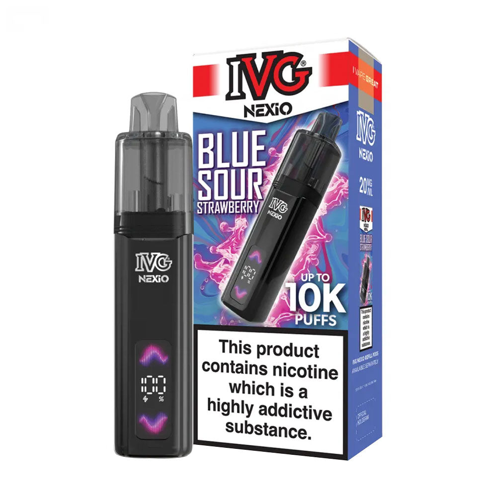 IVG Nexio 10K Prefilled Pod Kit - Blue Sour Strawberry