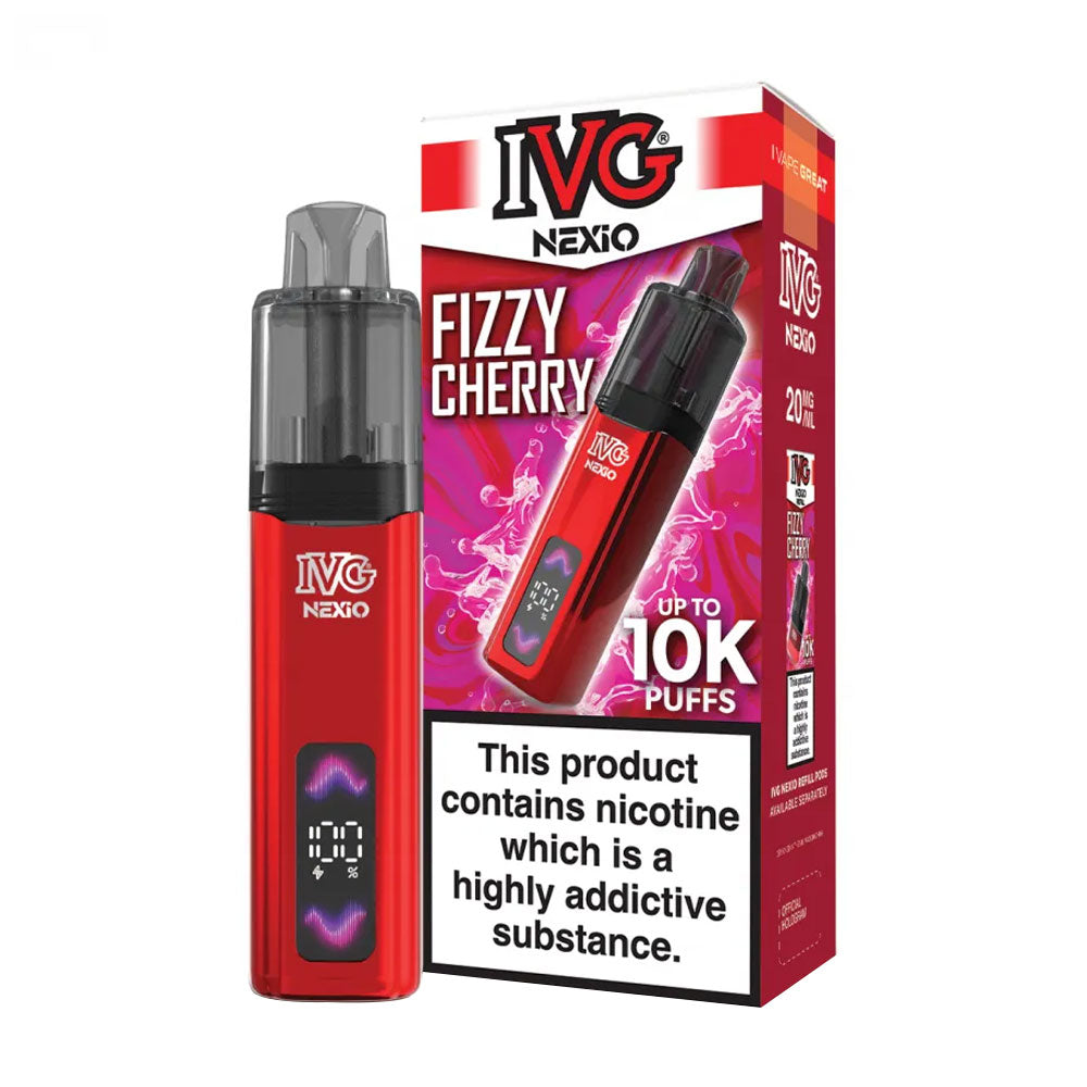 IVG Nexio 10K Prefilled Pod Kit - Fizzy Cherry