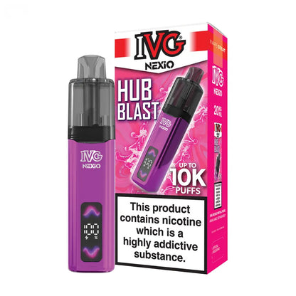 IVG Nexio 10K Prefilled Pod Kit - Hub Blast