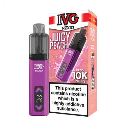 IVG Nexio 10K Prefilled Pod Kit - Juicy Peach