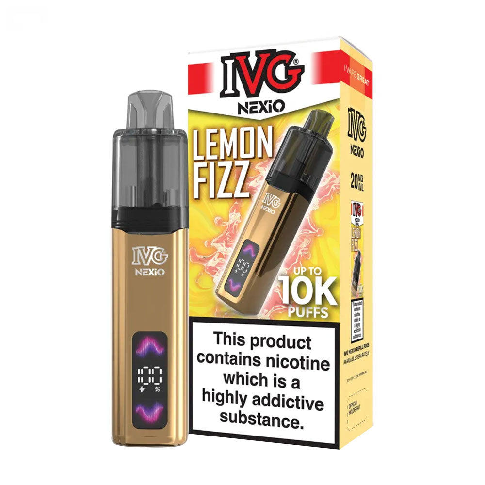 IVG Nexio 10K Prefilled Pod Kit - Lemon Fizz