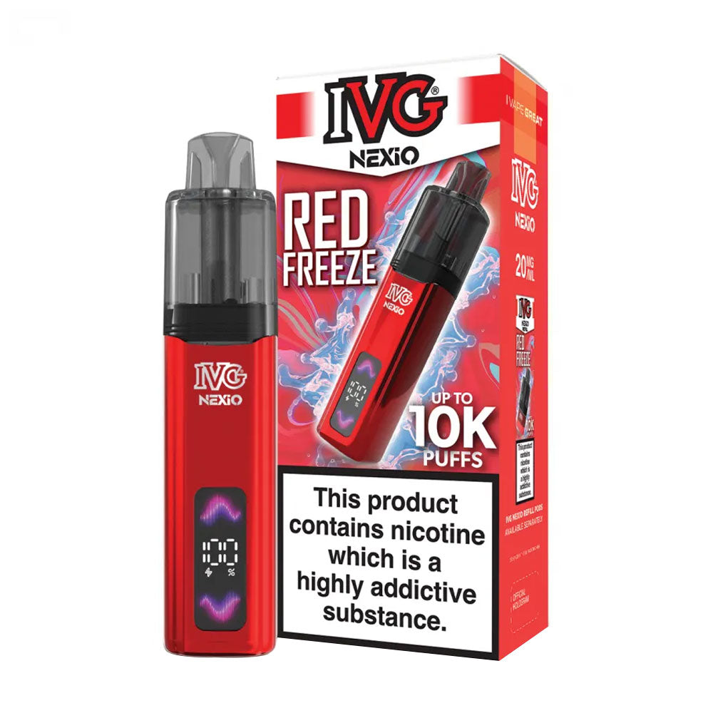 IVG Nexio 10K Prefilled Pod Kit - Red Freeze