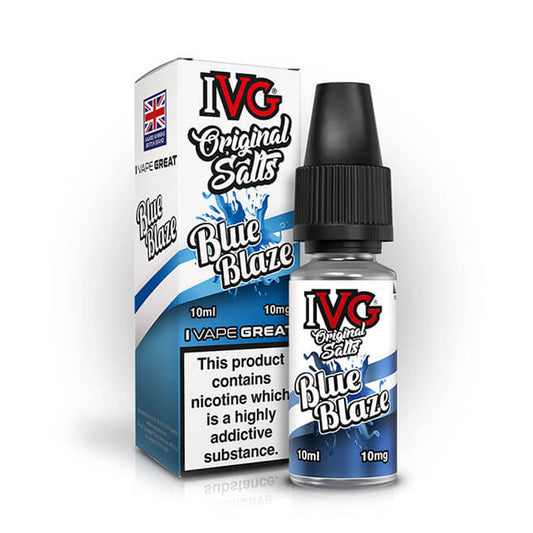 Blue Blaze IVG Original Salts 10ml Nic Salt E Liquid