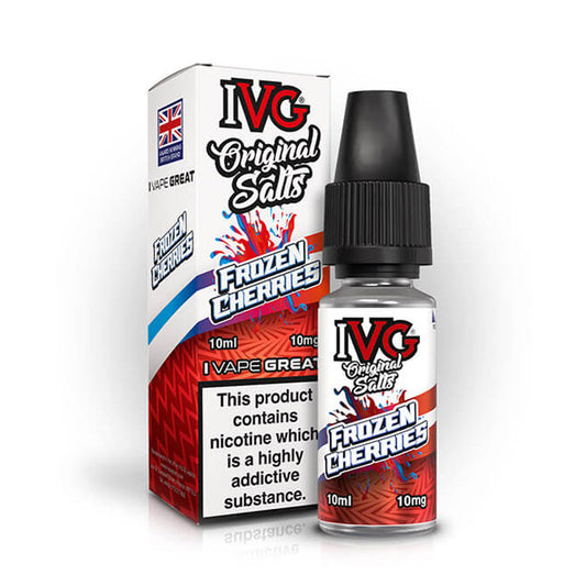 Frozen Cherries IVG Original Salts 10ml Nic Salt E Liquid