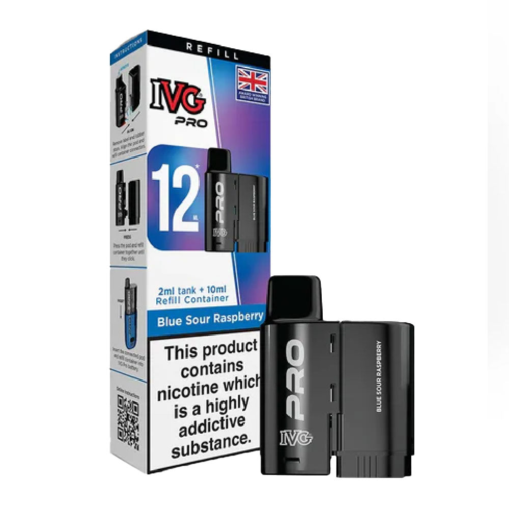 IVG Pro 12 Pods | High Puff, Bold Flavour Option