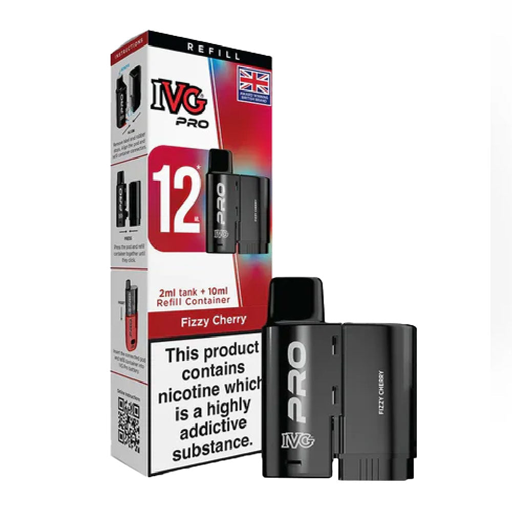 IVG Pro 12 Prefilled Pod - Fizzy Cherry