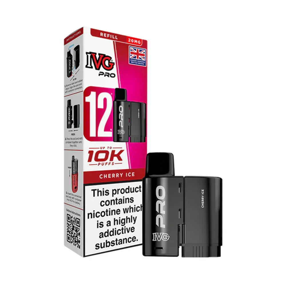 IVG Pro 12 Prefilled Pods - Cherry Ice