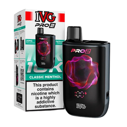 IVG Pro 2 10K Prefilled Pod Kit - Classic Menthol