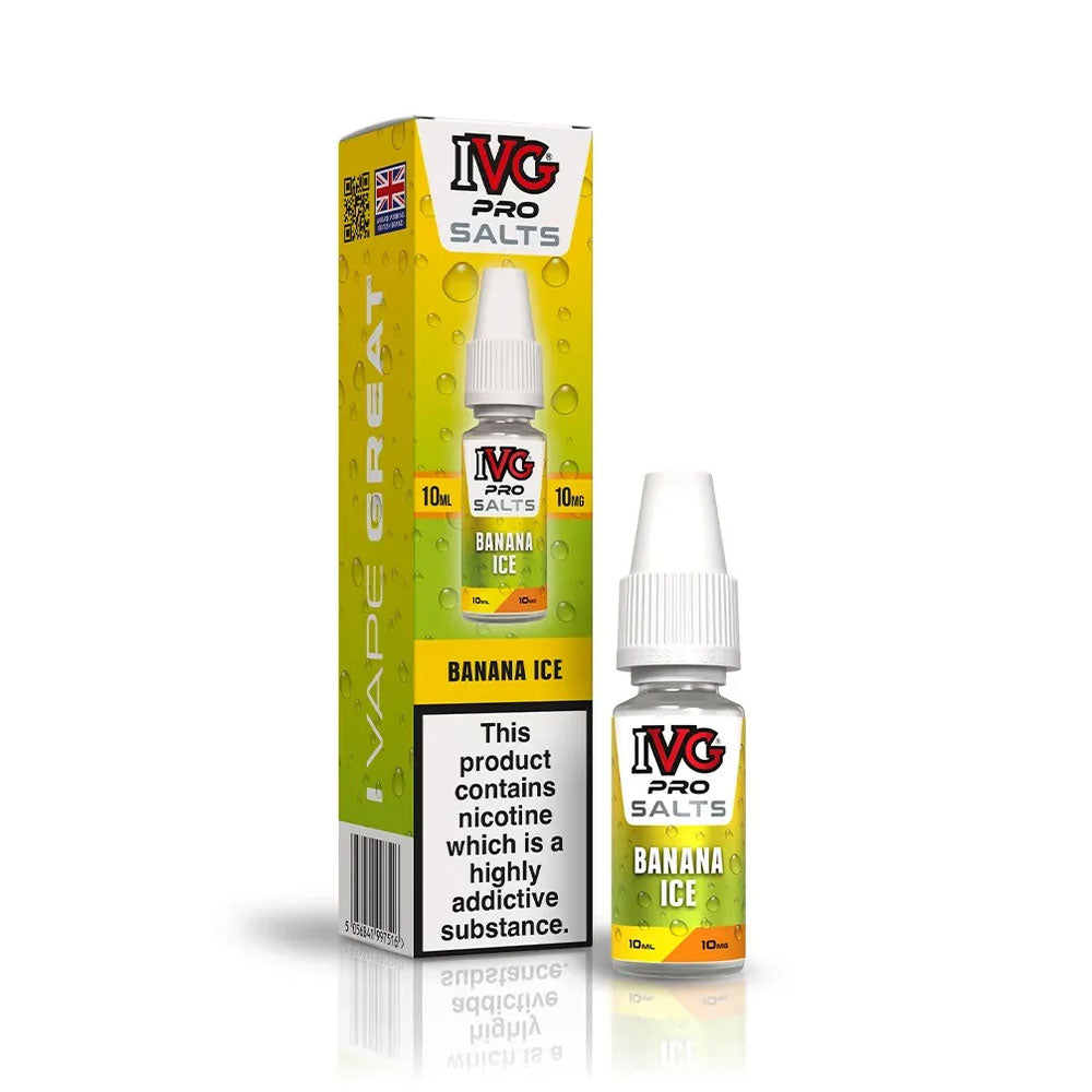IVG Pro Salts Banana Ice e-liquid 