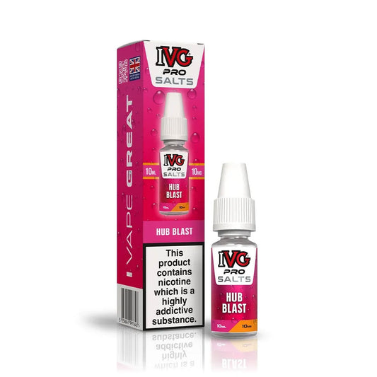 Hub Blast IVG Pro Salts 10ml Nic Salt E Liquid