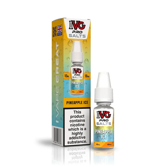 Pineapple Ice IVG Pro Salts 10ml Nic Salt E Liquid