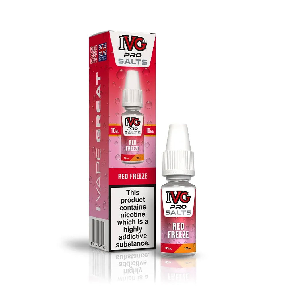 Red Freeze IVG Pro Salts 10ml Nic Salt E Liquid