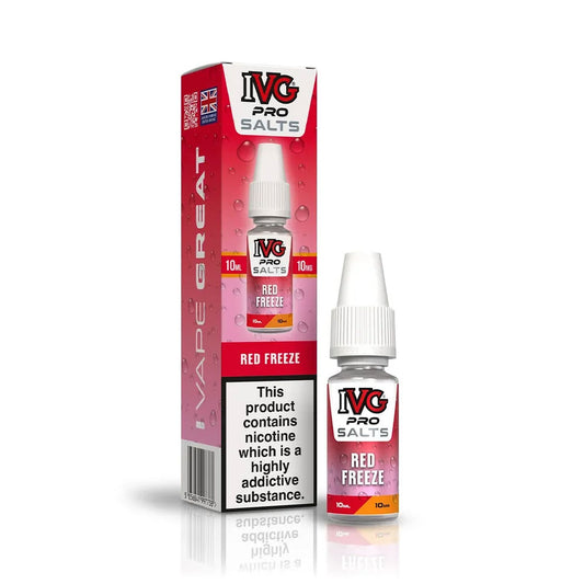 Red Freeze IVG Pro Salts 10ml Nic Salt E Liquid
