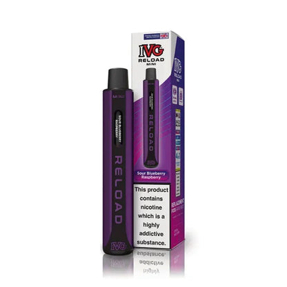 IVG Reload Mini Prefilled Pod Kit - Sour Blueberry Raspberry