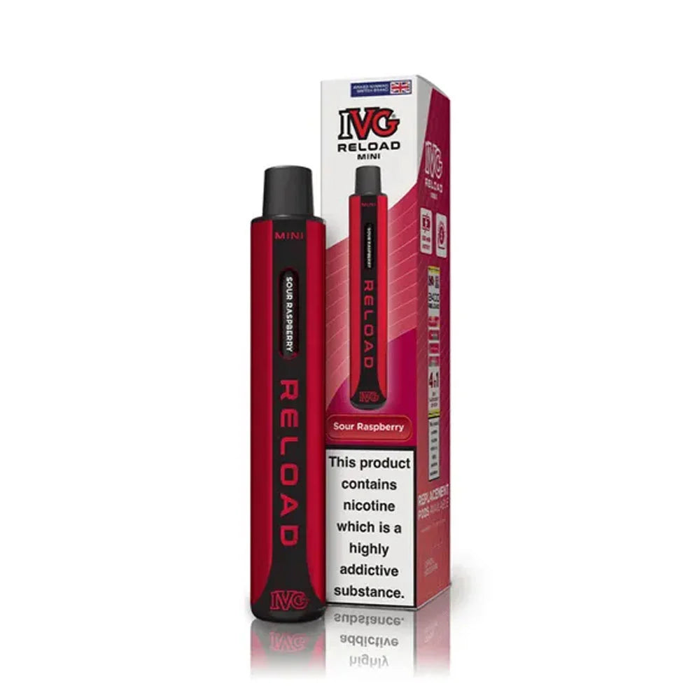 IVG Reload Mini Prefilled Pod Kit - Sour Raspberry