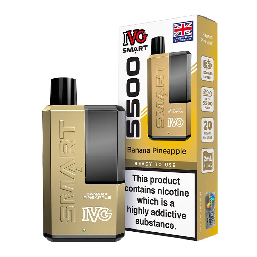 Buy IVG Smart 5500 Disposable Vape Kit | 3 For 15