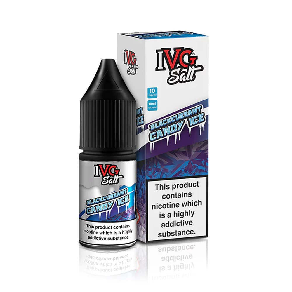 IVG Summer Range Blackcurrant Candy Ice 10ml Nic Salt E Liquid