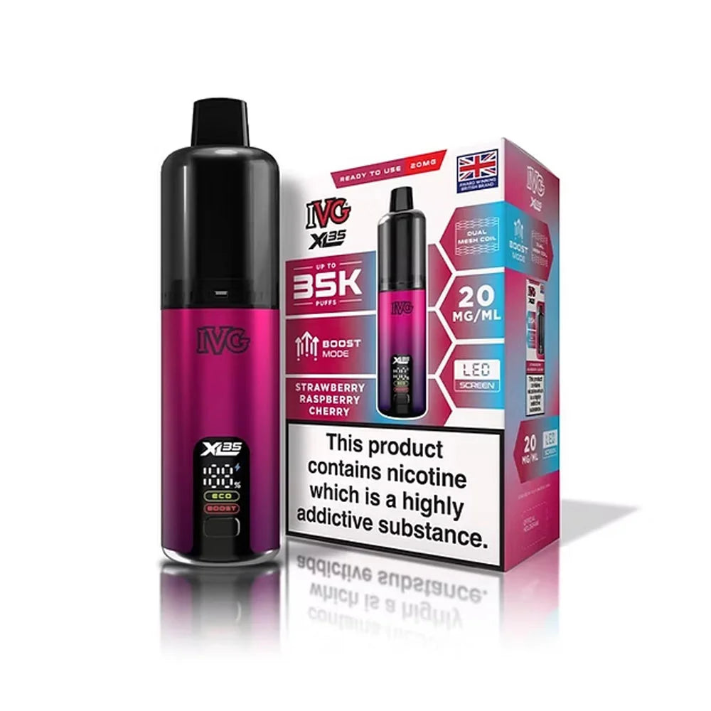 IVG XL 35K Prefilled Pod Kit - Strawberry Raspberry Cherry