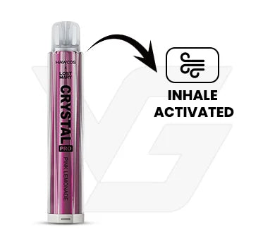 Inhale-activated