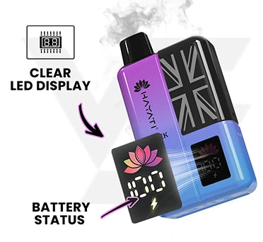LED Battery & E-Liquid Display