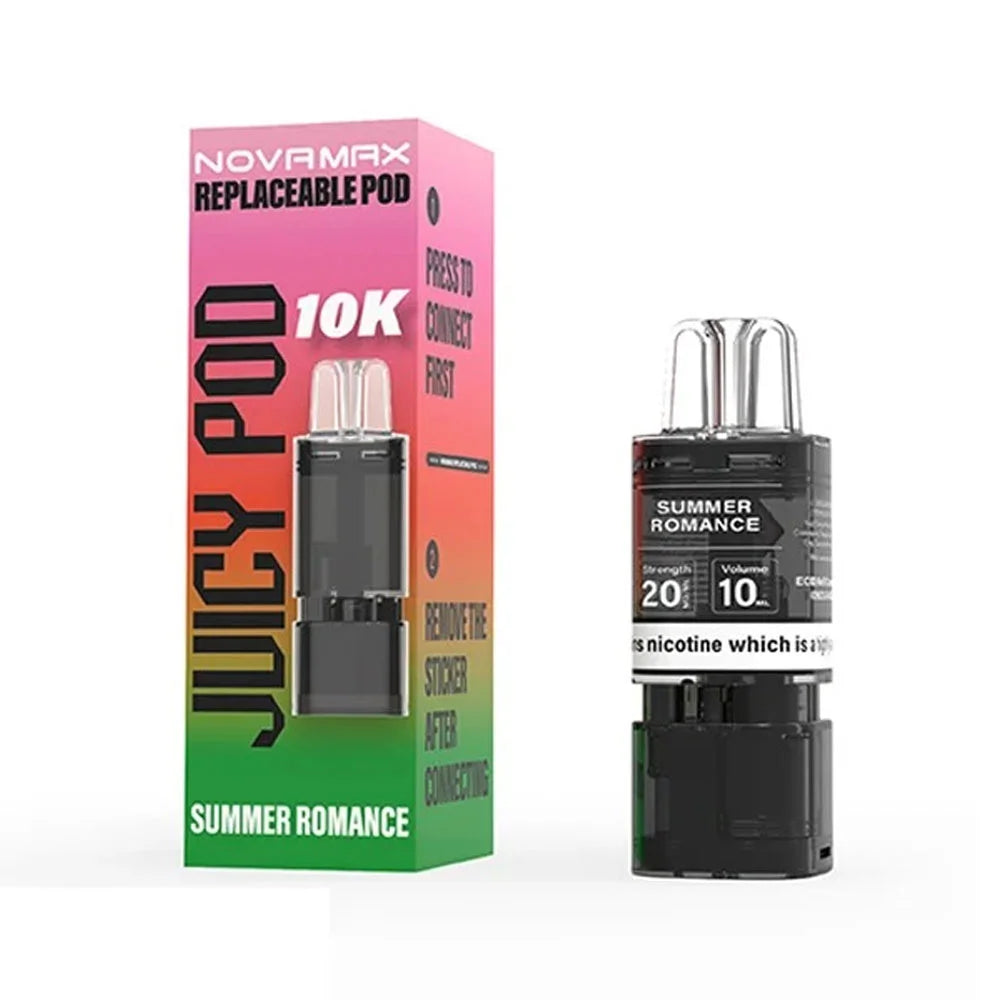 Juicy Pod Novamax 10K Prefilled Pod - Summer Romance
