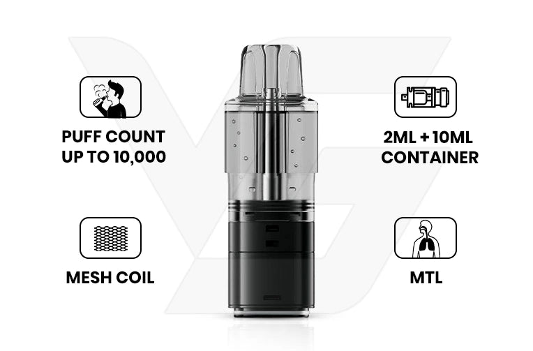 Crystal Pro CP 10K Pod Specifications