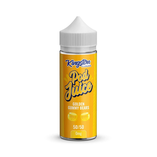 Kingston Pod Juice 50/50 100ml Shortfill Eliquid - Banana Ice