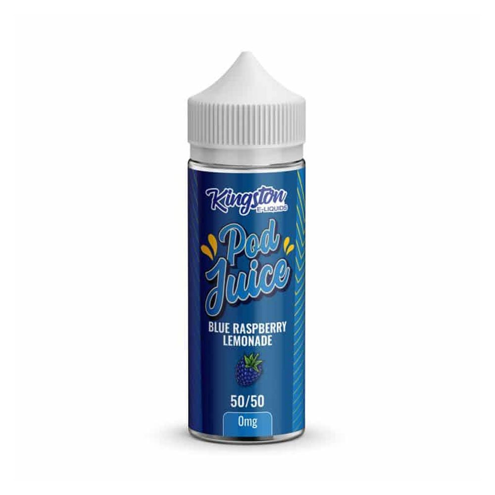 Kingston Pod Juice 50/50 100ml Shortfill Eliquid - Blue Raspberry Lemonade