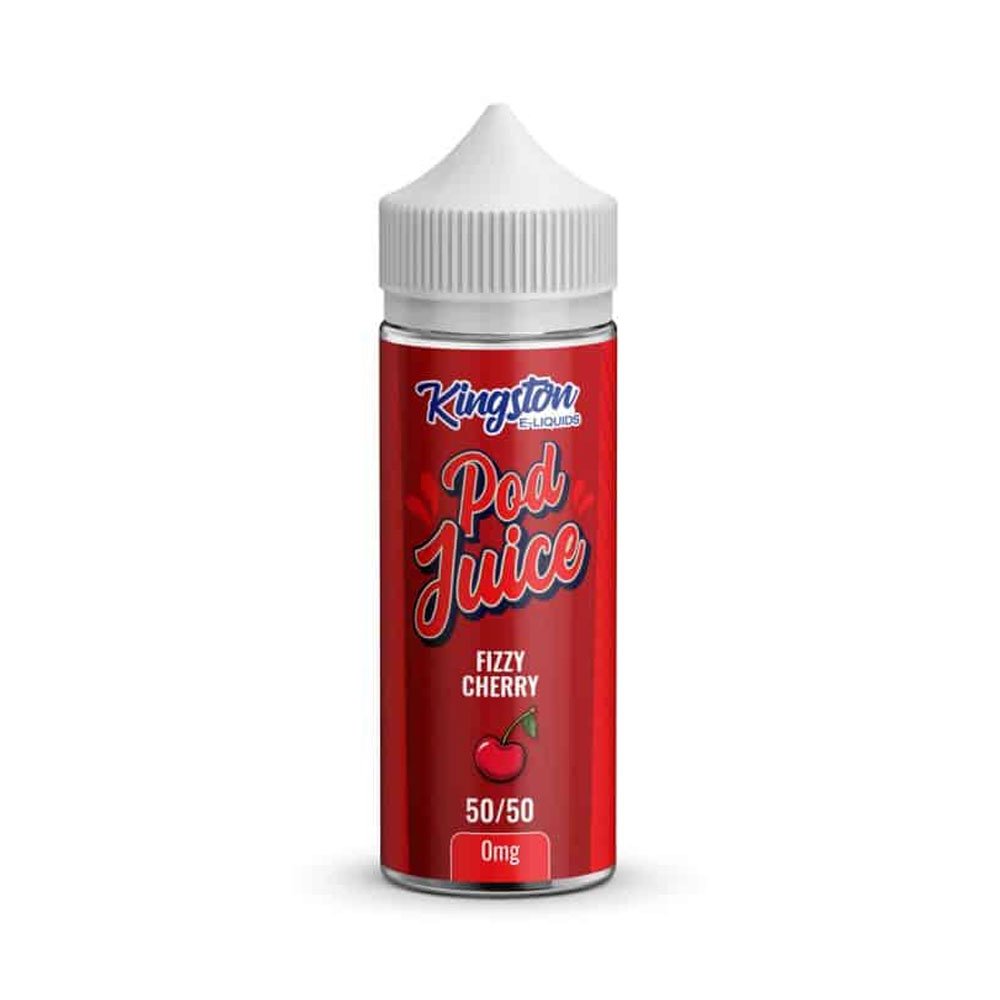 Kingston Pod Juice 50/50 100ml Shortfill Eliquid - Fizzy Cherry
