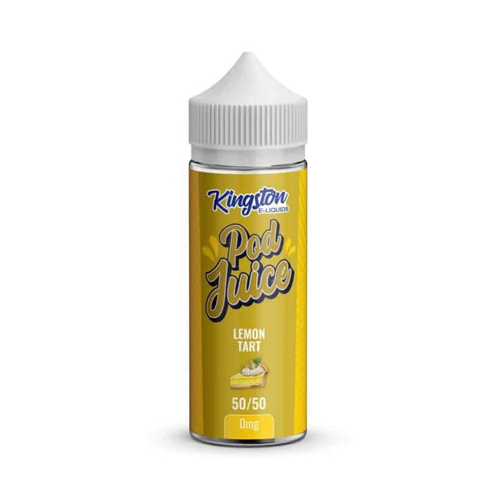 Kingston Pod Juice 50/50 100ml Shortfill Eliquid - Lemon Tart